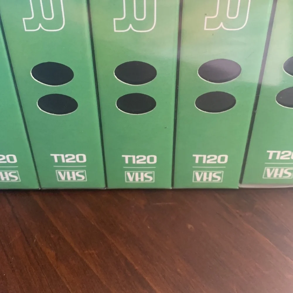 New RCA Videocassette 10 Pack Six Hour VHS Tapes